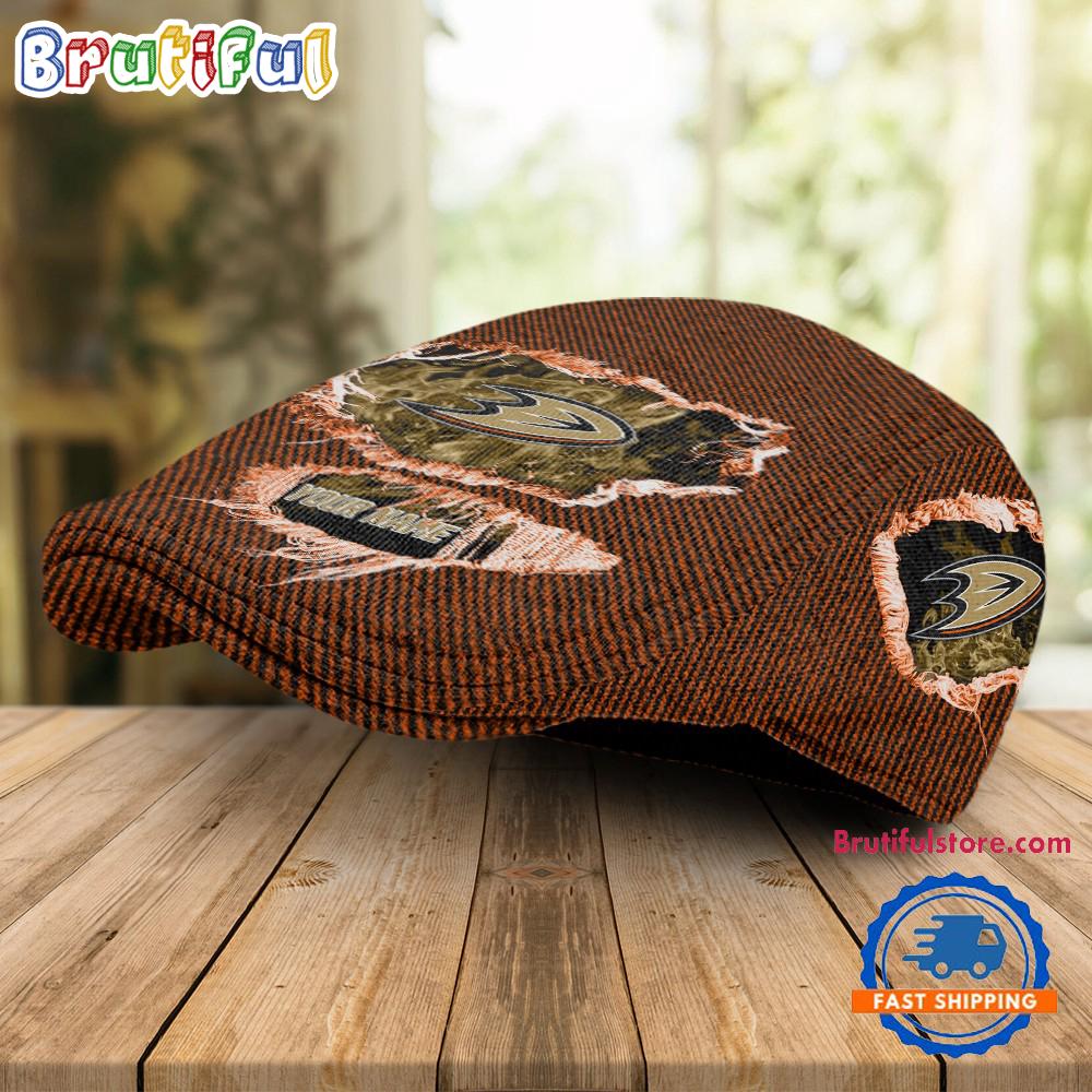 NHL Anaheim Ducks Hockey Logo Team Design Jeff Cap
