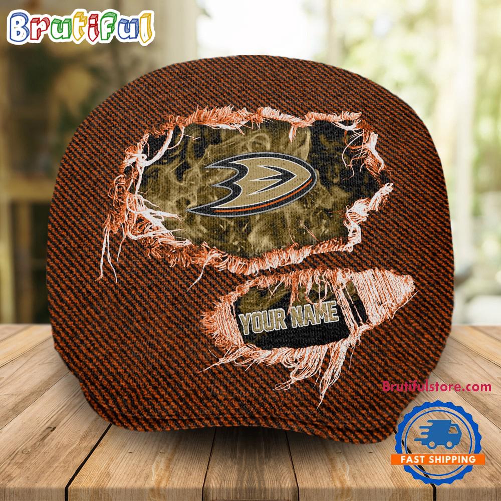 NHL Anaheim Ducks Hockey Logo Team Design Jeff Cap
