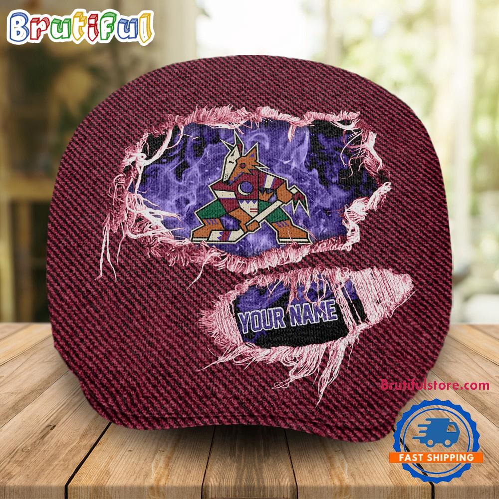 NHL Arizona Coyotes Hockey Logo Team Design Jeff Cap