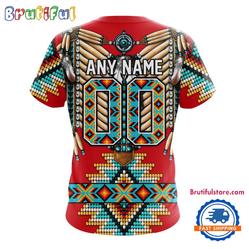 NHL Calgary Flames Special Native American Costume Hockey Team Design T Shirt, Hoodie, Sweatshirt