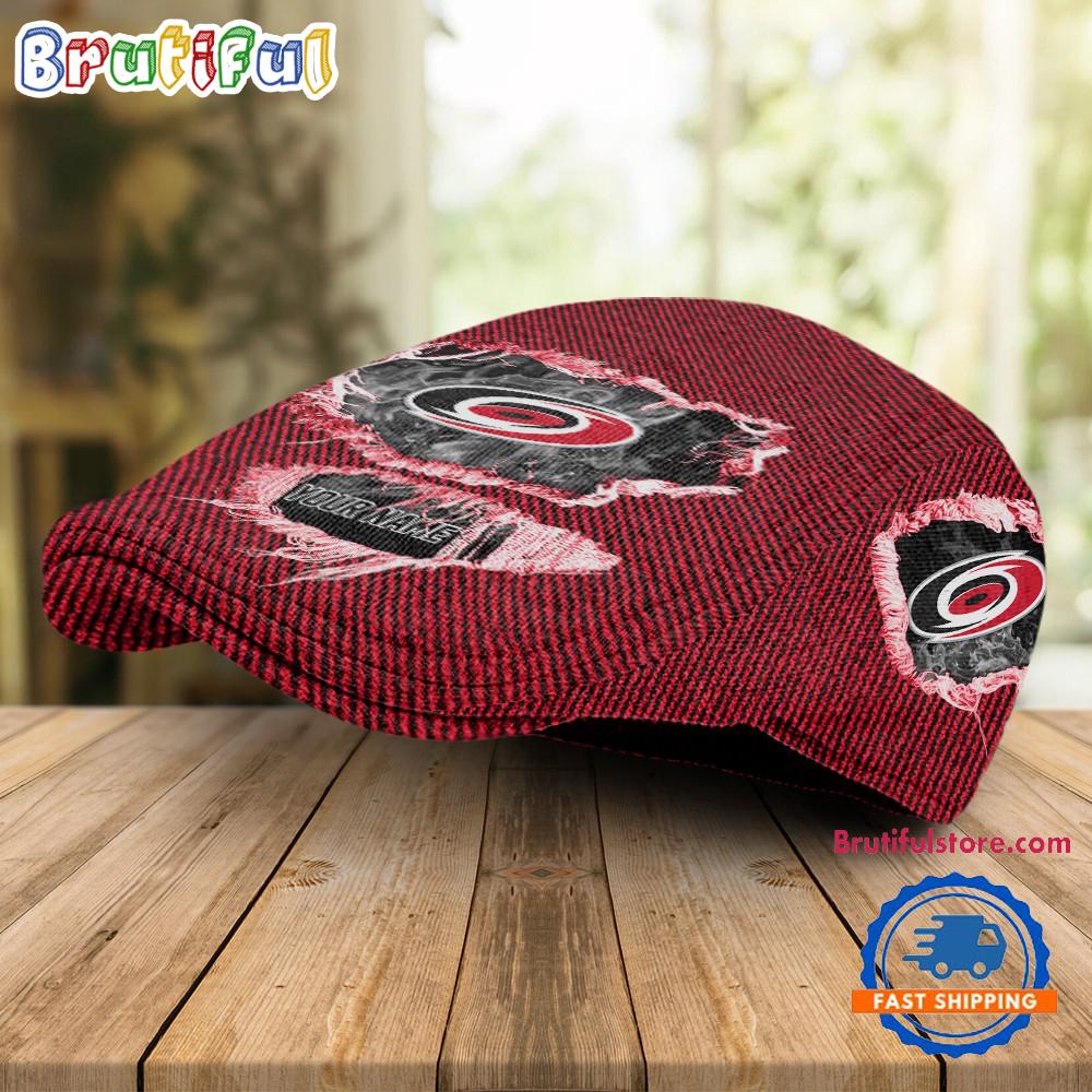 NHL Carolina Hurricanes Hockey Logo Team Design Jeff Cap