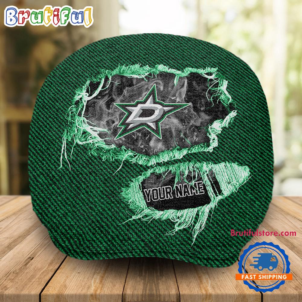 NHL Dallas Stars Hockey Logo Team Design Jeff Cap
