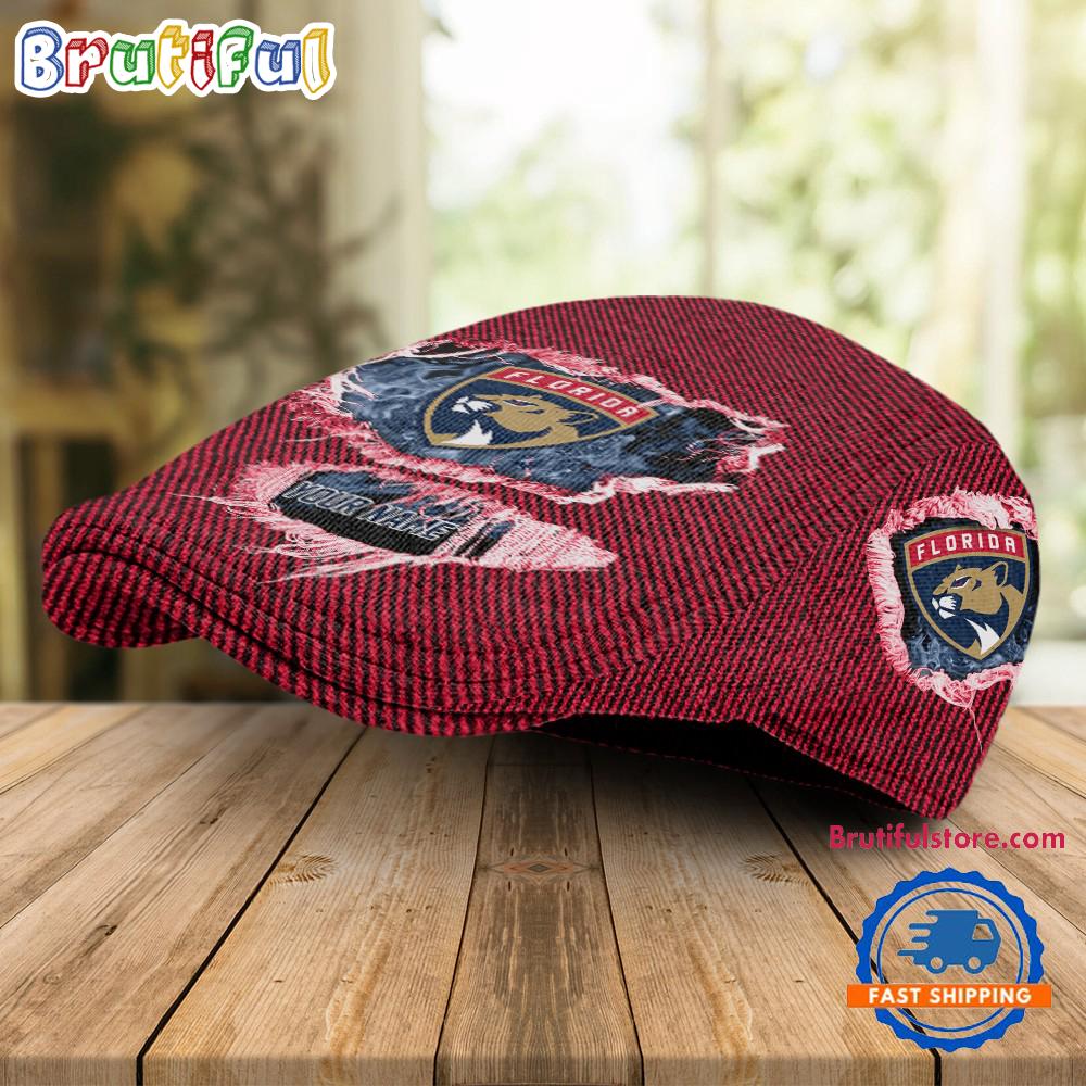 NHL Florida Panthers Hockey Logo Team Design Jeff Cap