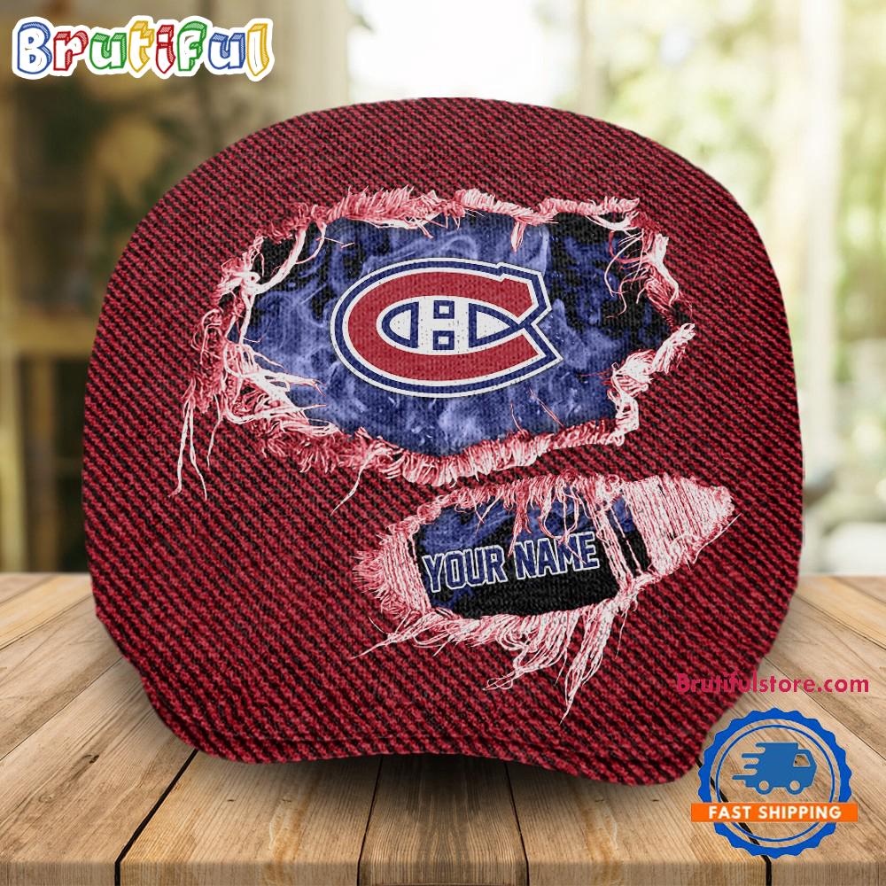NHL Montreal Canadiens Hockey Logo Team Design Jeff Cap