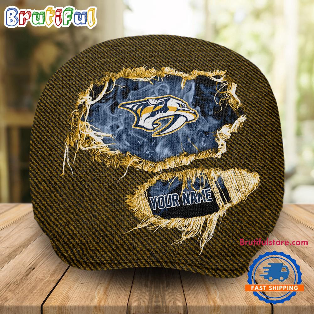 NHL Nashville Predators Hockey Logo Team Design Jeff Cap
