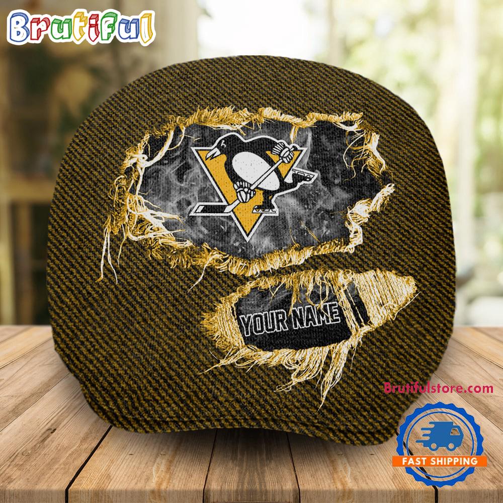 NHL Pittsburgh Penguins Hockey Logo Team Design Jeff Cap