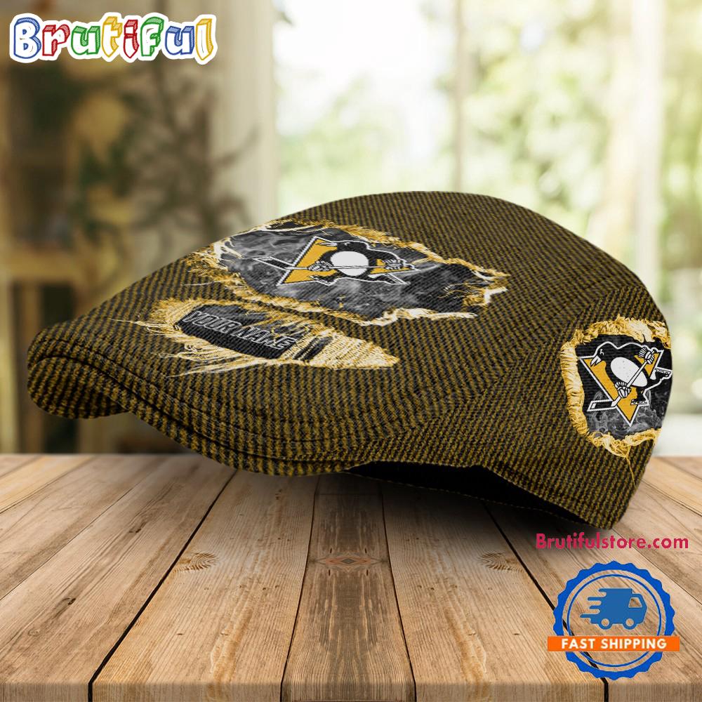 NHL Pittsburgh Penguins Hockey Logo Team Design Jeff Cap
