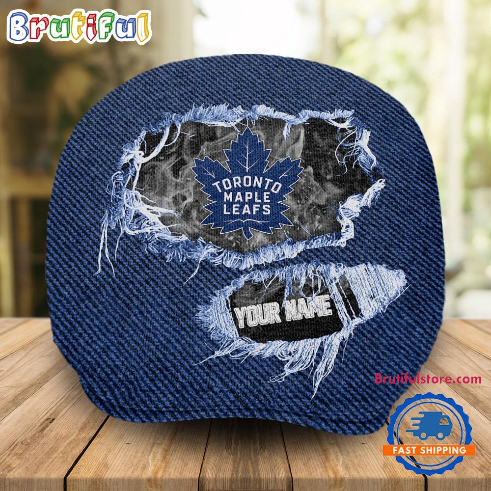 NHL Toronto Maple Leafs Hockey Logo Team Design Jeff Cap