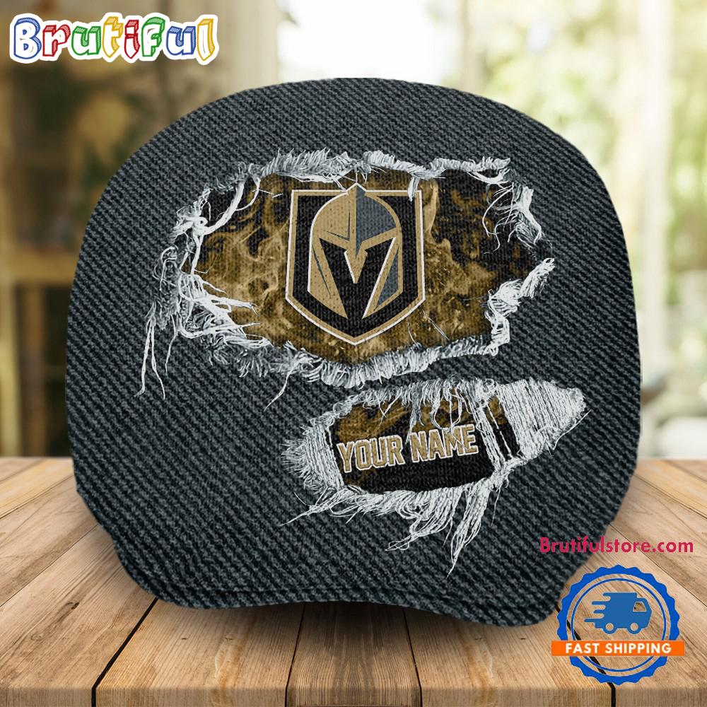NHL Vegas Golden Knights Hockey Logo Team Design Jeff Cap