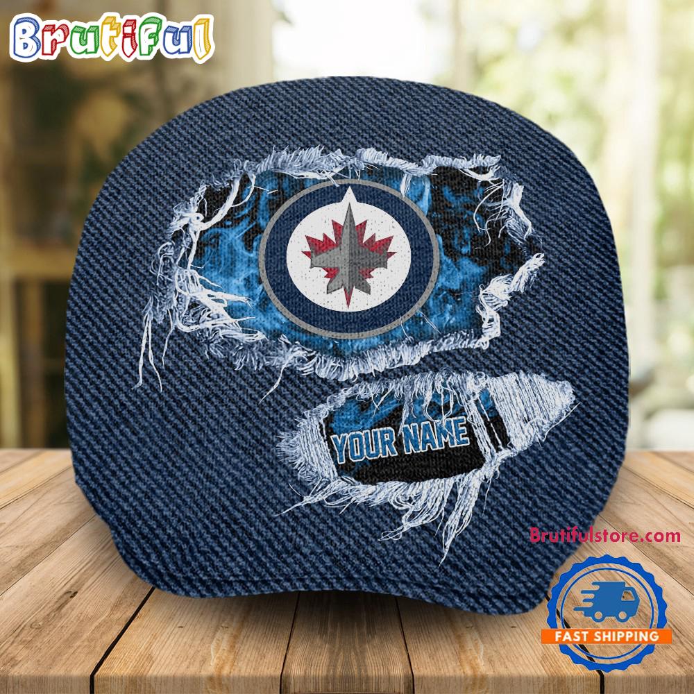 NHL Winnipeg Jets Hockey Logo Team Design Jeff Cap