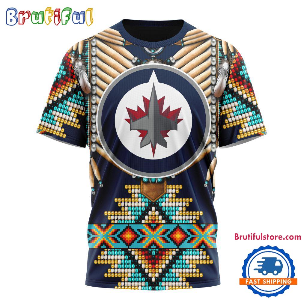 NHL Winnipeg Jets Special Native American Costume Hockey Team Design T Shirt, Hoodie, Sweatshirt