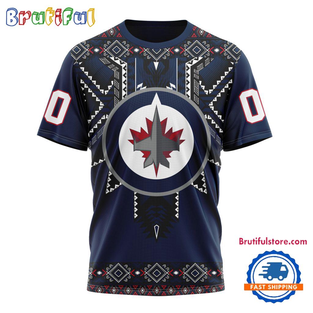 NHL Winnipeg Jets Special Native American Heritage Design T Shirt, Hoodie, Sweatshirt