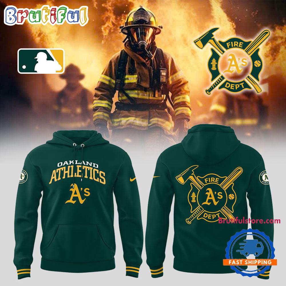 Oakland Athletics x Firefighter Appreciation Night Hoodie