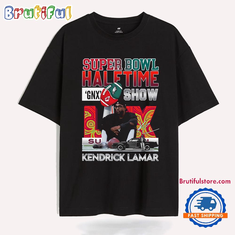 Philadelphia Eagles Kansas City Chiefs Kendrick Lamar Super Bowl Halftime Show T Shirt