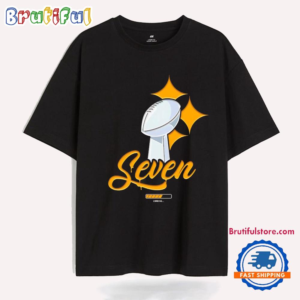 Pittsburgh Steelers Trophy Seven Loading T Shirt
