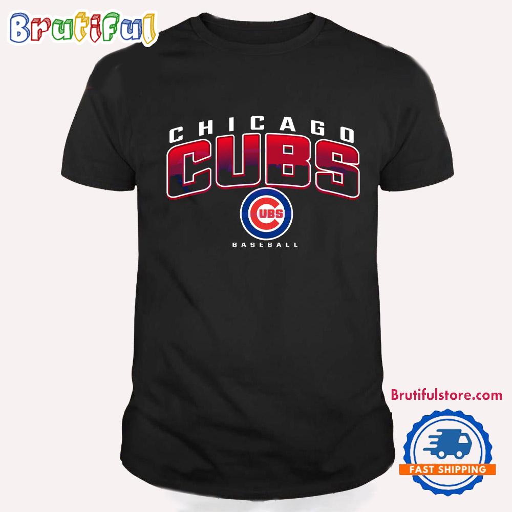 Retro Vintage Chicago Cubs Baseball Logo T Shirt