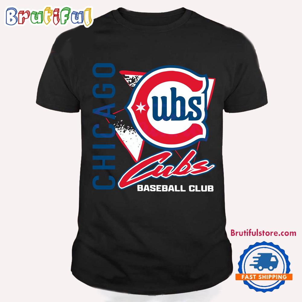 Retro Vintage Chicago Cubs Logo Baseball Club T Shirt