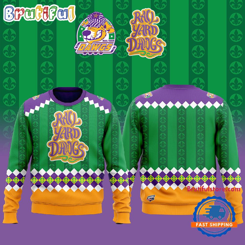Roanoke Dawgs 2025 Mardi Gras Limited Edition Sweatshirt