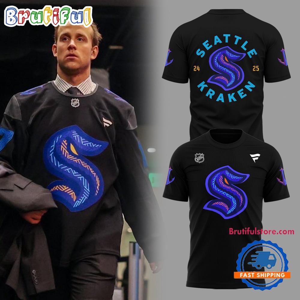 Seattle Kraken Special Black History Night 2025 T Shirt