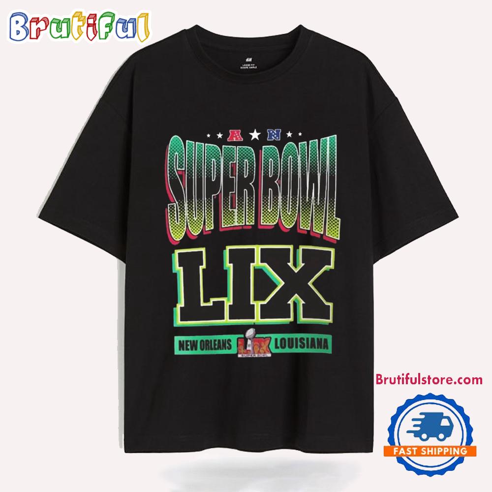 Super Bowl LIX 2025 New Orleans Louisiana Starter Vintage Style T Shirt