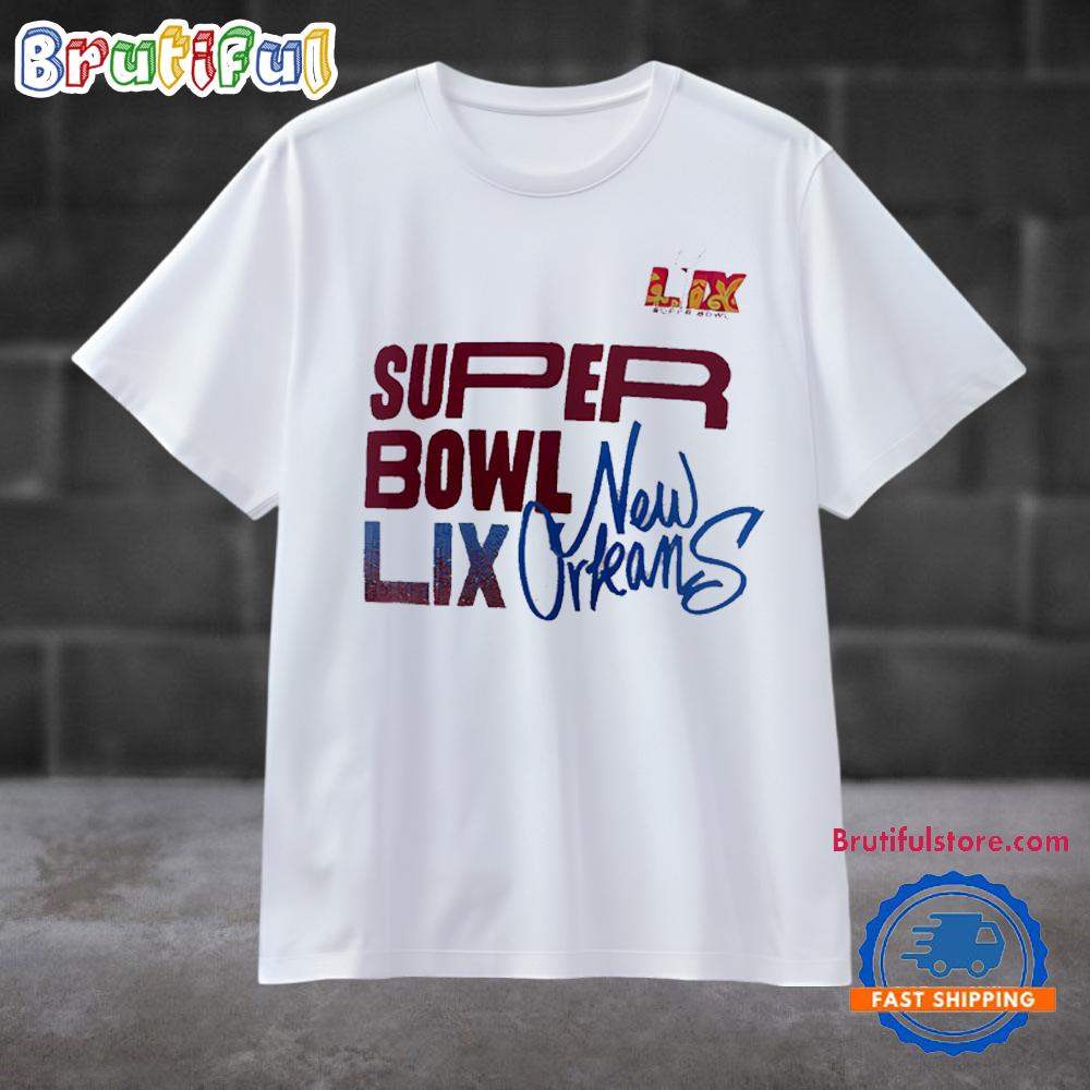 Super Bowl LIX New Orleans 2025 Logo T Shirt