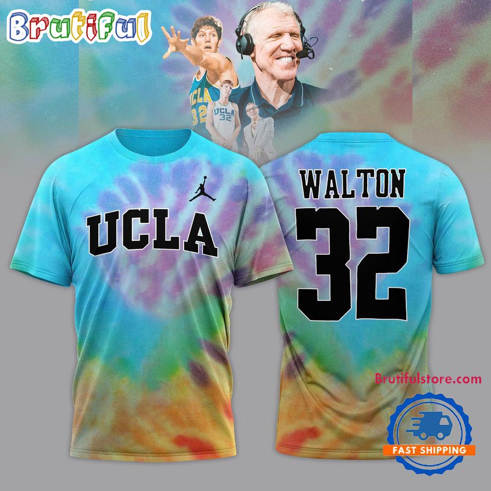 UCLA Bruins Honors The Late Bill Walton 2025 All Over Print T Shirt