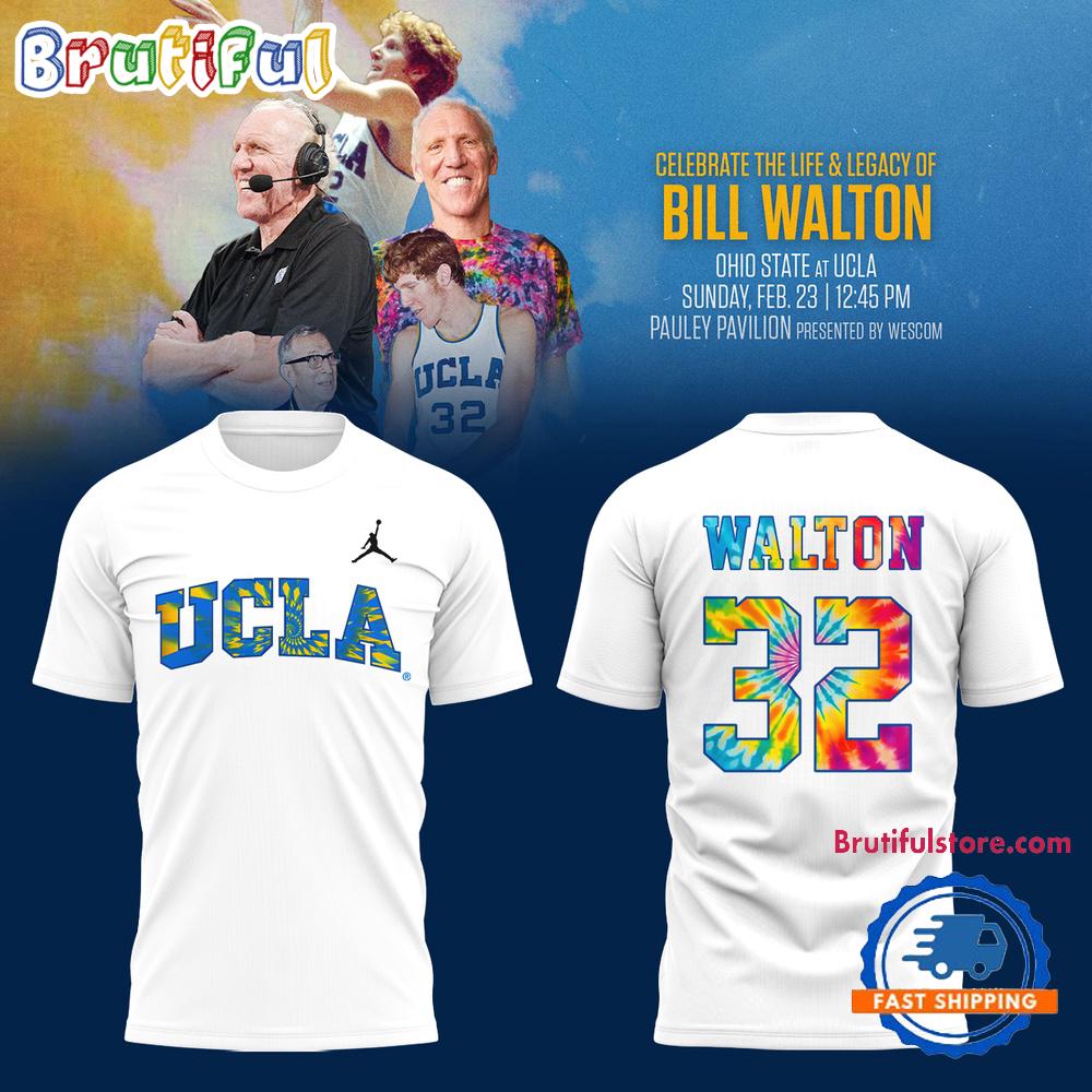 UCLA Bruins Honors The Late Bill Walton Legacy 2025 New T Shirt