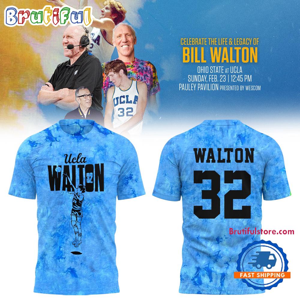 UCLA Bruins Honors The Late Bill Walton Limited Edition 2025 T Shirt