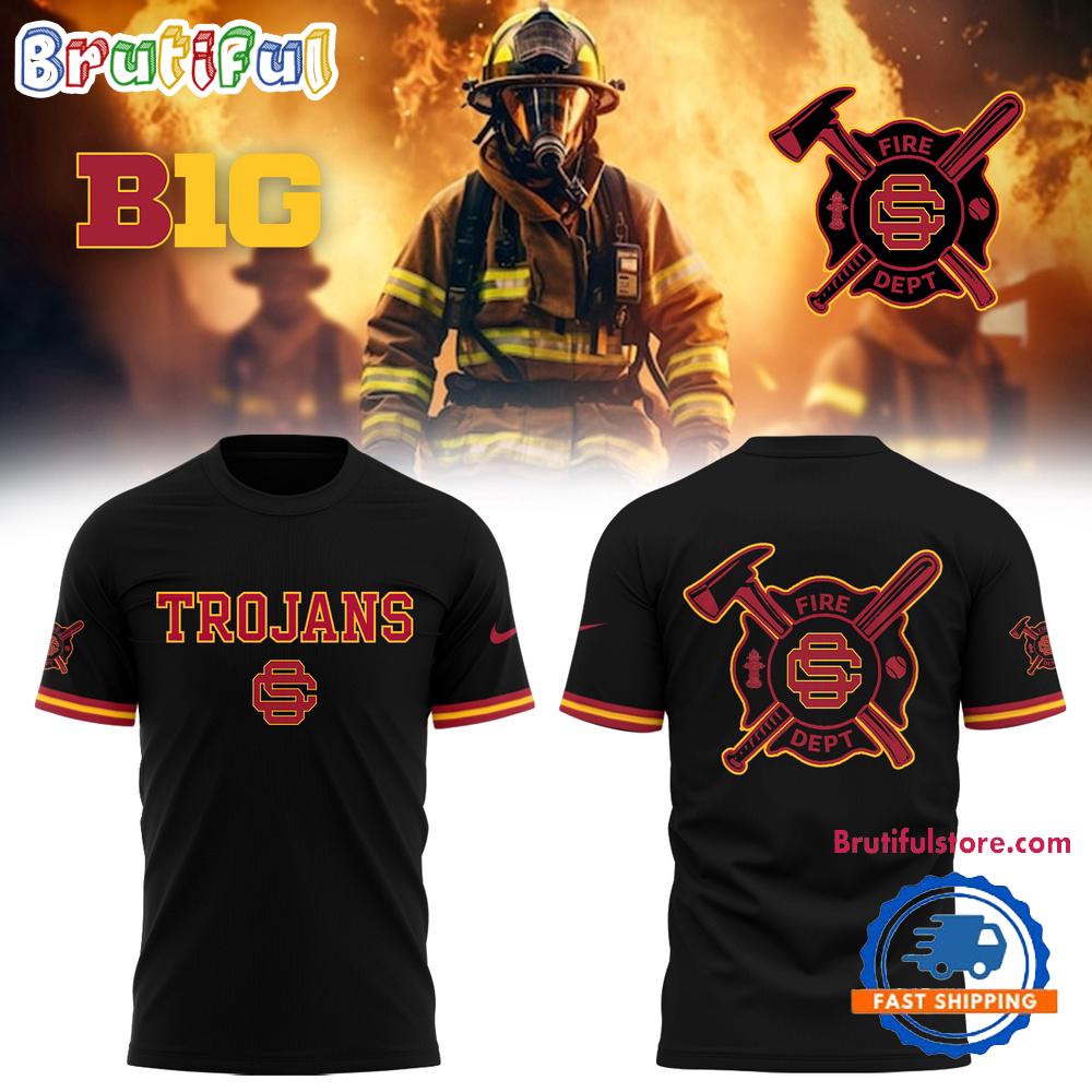USC Trojans x Firefighter Appreciation Night Limited Edition 3D T Shirt