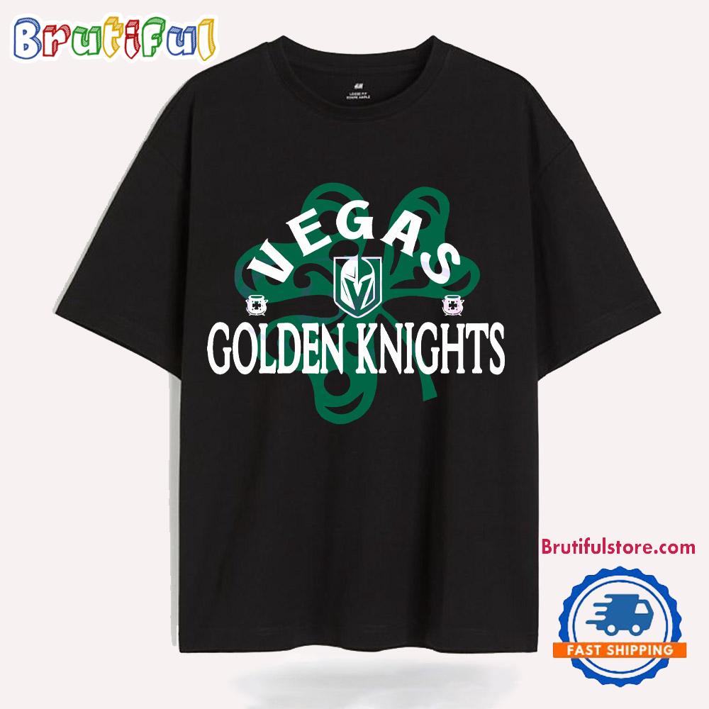 Vegas Golden Knights St Patricks Day Richmond Shamrock T Shirt