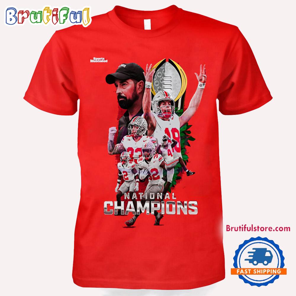 Vintage National Champions 2024 Ohio State Buckeye T Shirt