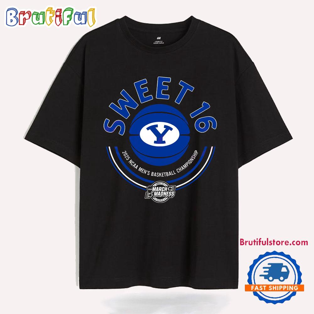 2025 Sweet Sixteen Byu Cougars Basketball T Shirt