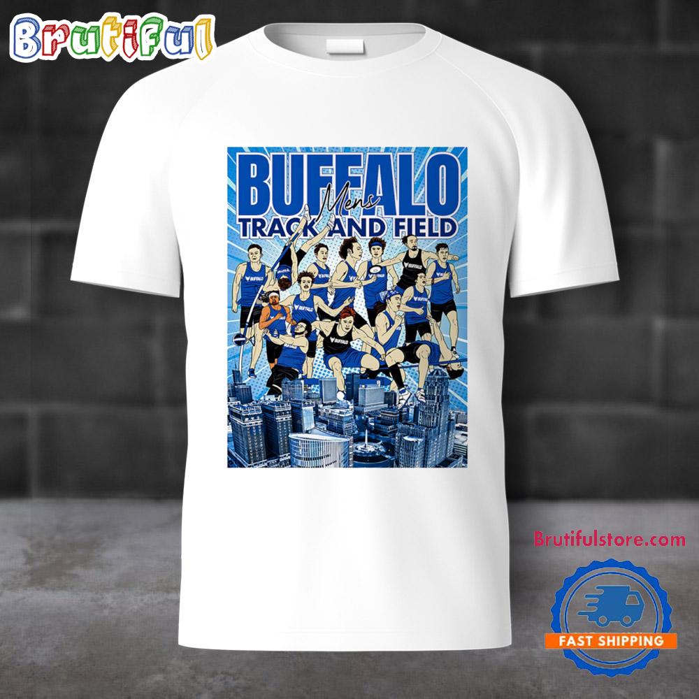 Buffalo Men’s Track and Field NCAA Caricature T Shirt