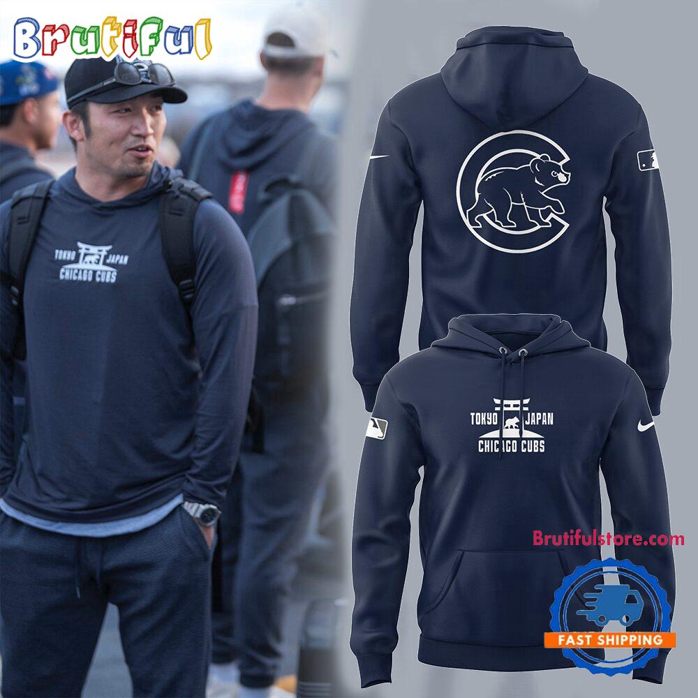 Chicago Cubs x Tokyo Series 3D All Over Print Hoodie