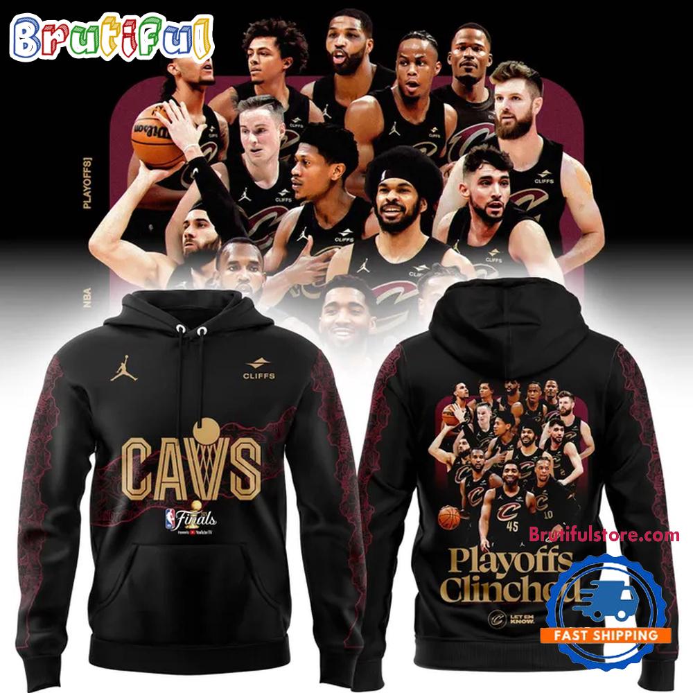 Cleveland Cavaliers NBA PlayOffs Clinched 2025 Hoodie Shirt