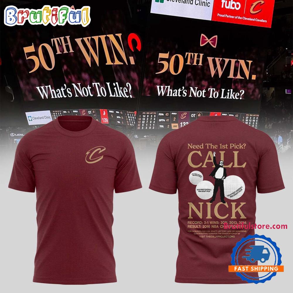 Cleveland Cavaliers Wine Bow Tie Night Limited Edition T Shirt
