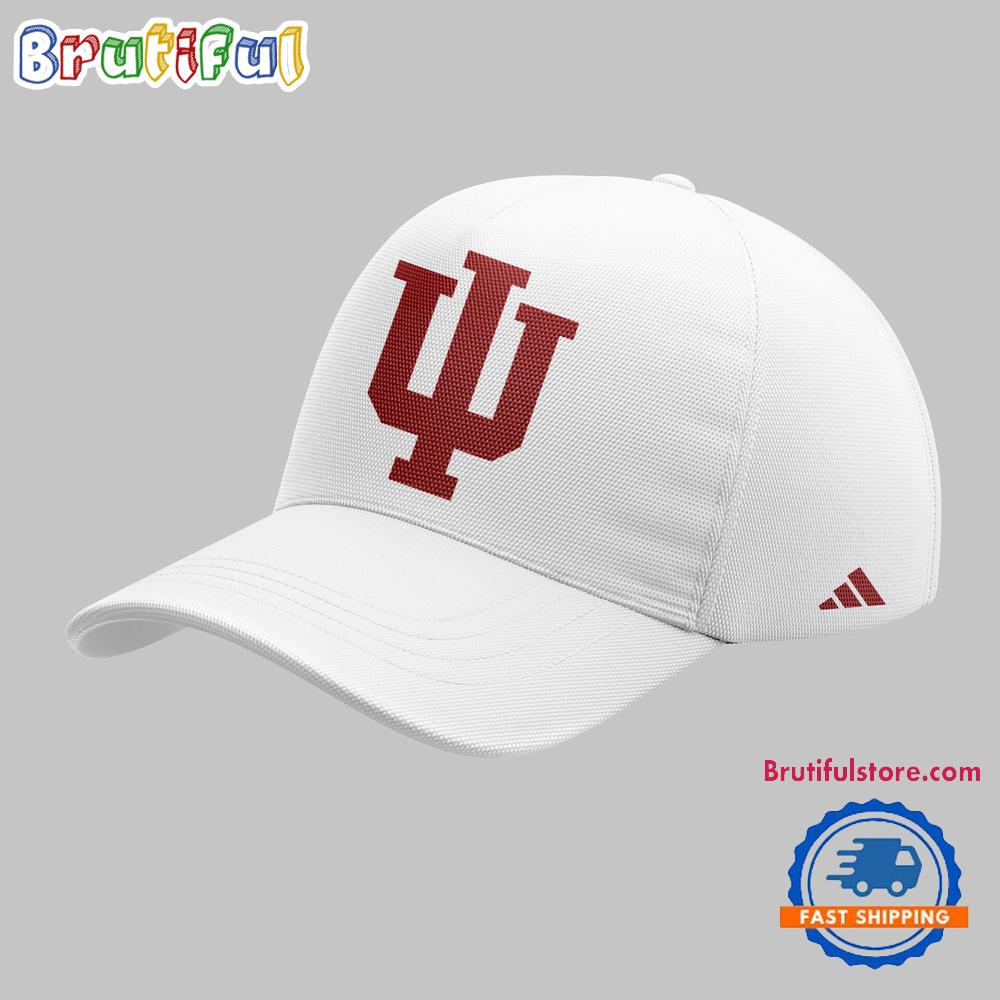 Coach Darian DeVries Indiana Hoosiers Men’s Basketball 2025 White Cap