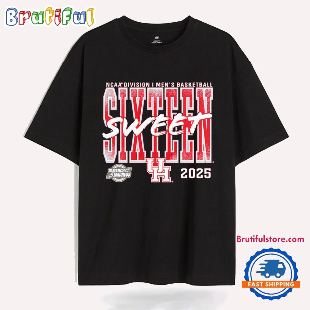 Houston Cougars 2025 NCAA Men’s Basketball Tournament March Madness Sweet T Shirt