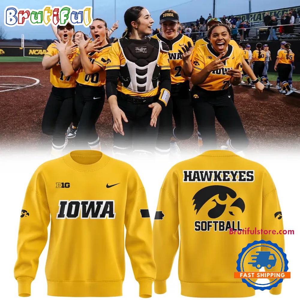 Iowa Hawkeyes Softball Team Player 2025 New Sweatshirt