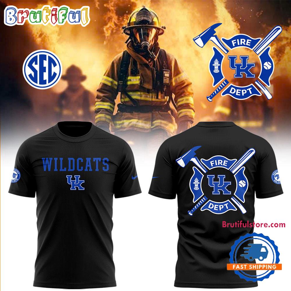 Kentucky Wildcats Baseball x Firefighter Appreciation Night 2025 3D Print T Shirt