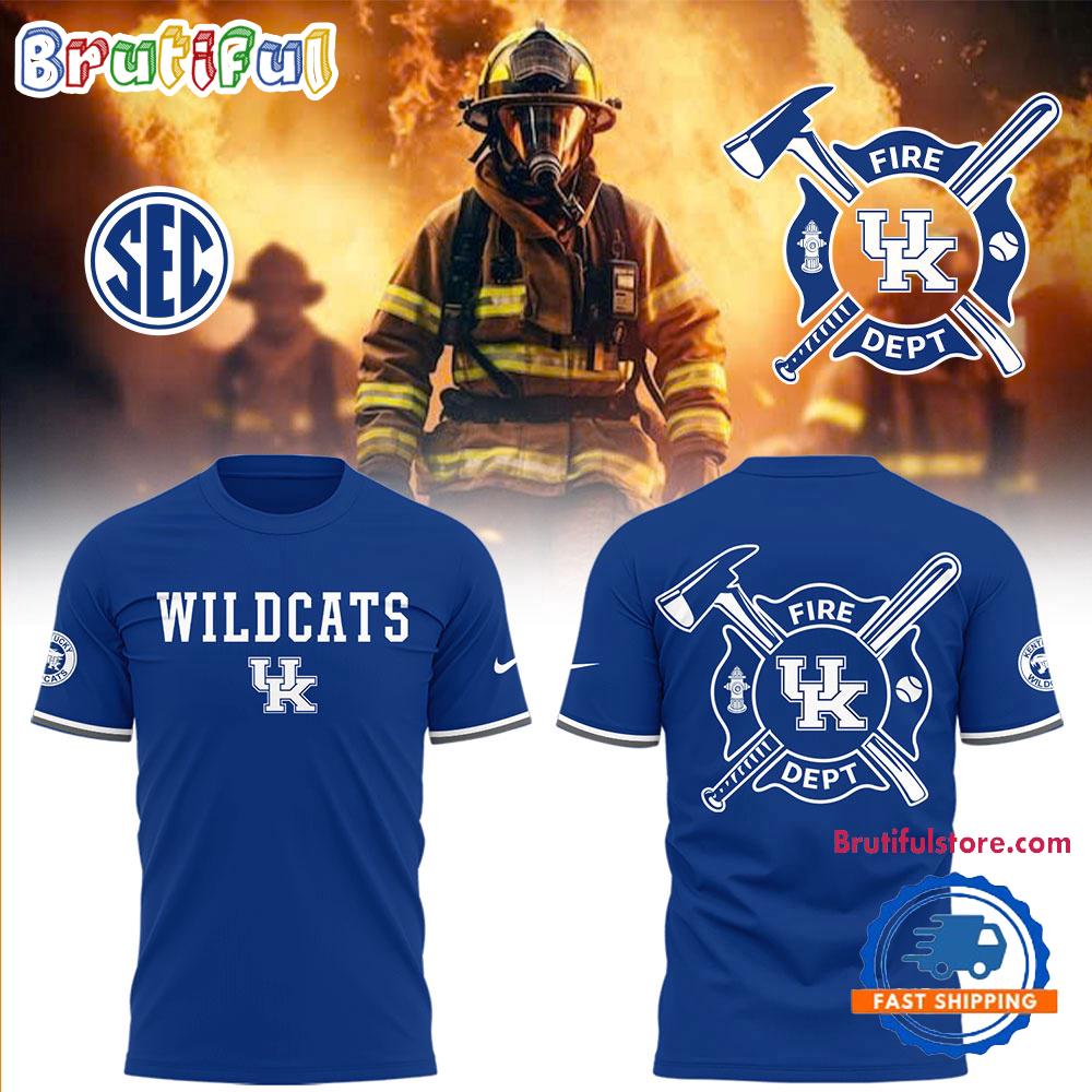 Kentucky Wildcats Baseball x Firefighter Appreciation Night New T Shirt