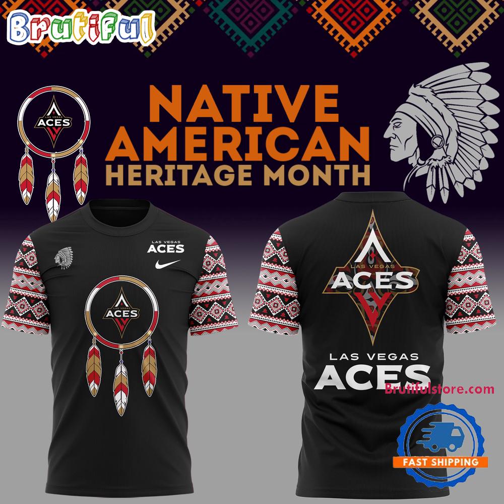 Las Vegas Aces National American Indian Heritage Month 3D T Shirt