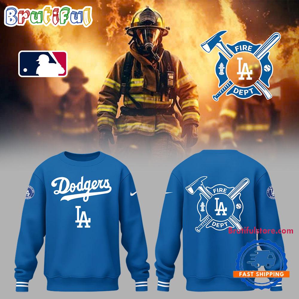Los Angeles Dodgers x Firefighter Appreciation Night Sweatshirt