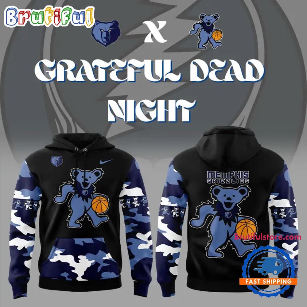 Memphis Tigers x Grateful Dead Night New Hoodie