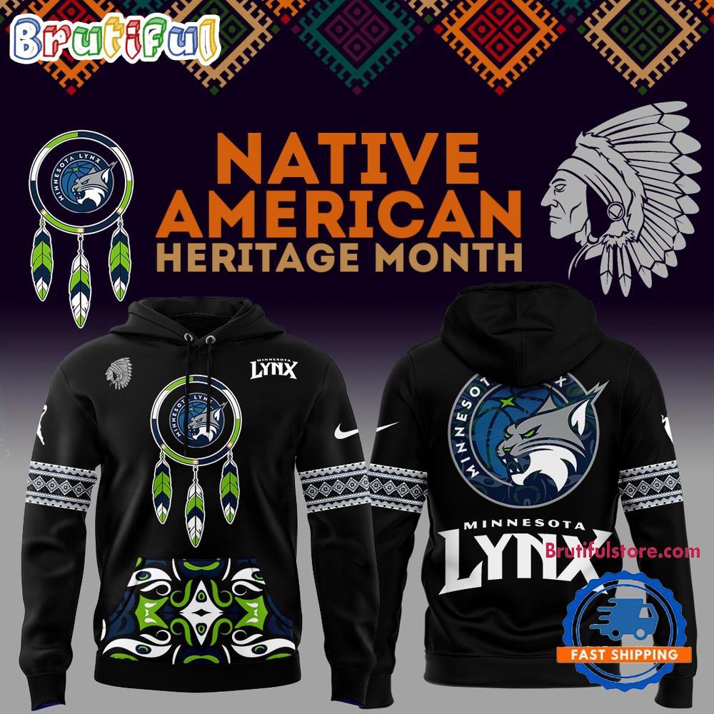 Minnesota Lynx National American Indian Heritage Month 3D Print Hoodie