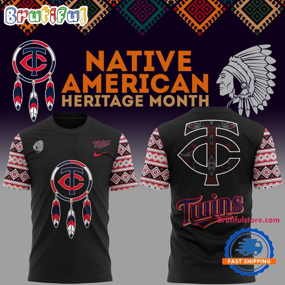 Minnesota Twins National American Indian Heritage Month 2025 T Shirt