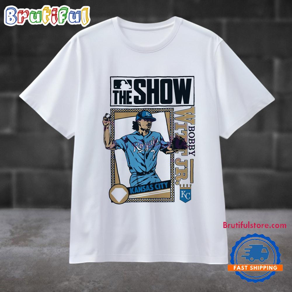 Mlb The Show Kansas City Royals Bobby Witt Jr T Shirt