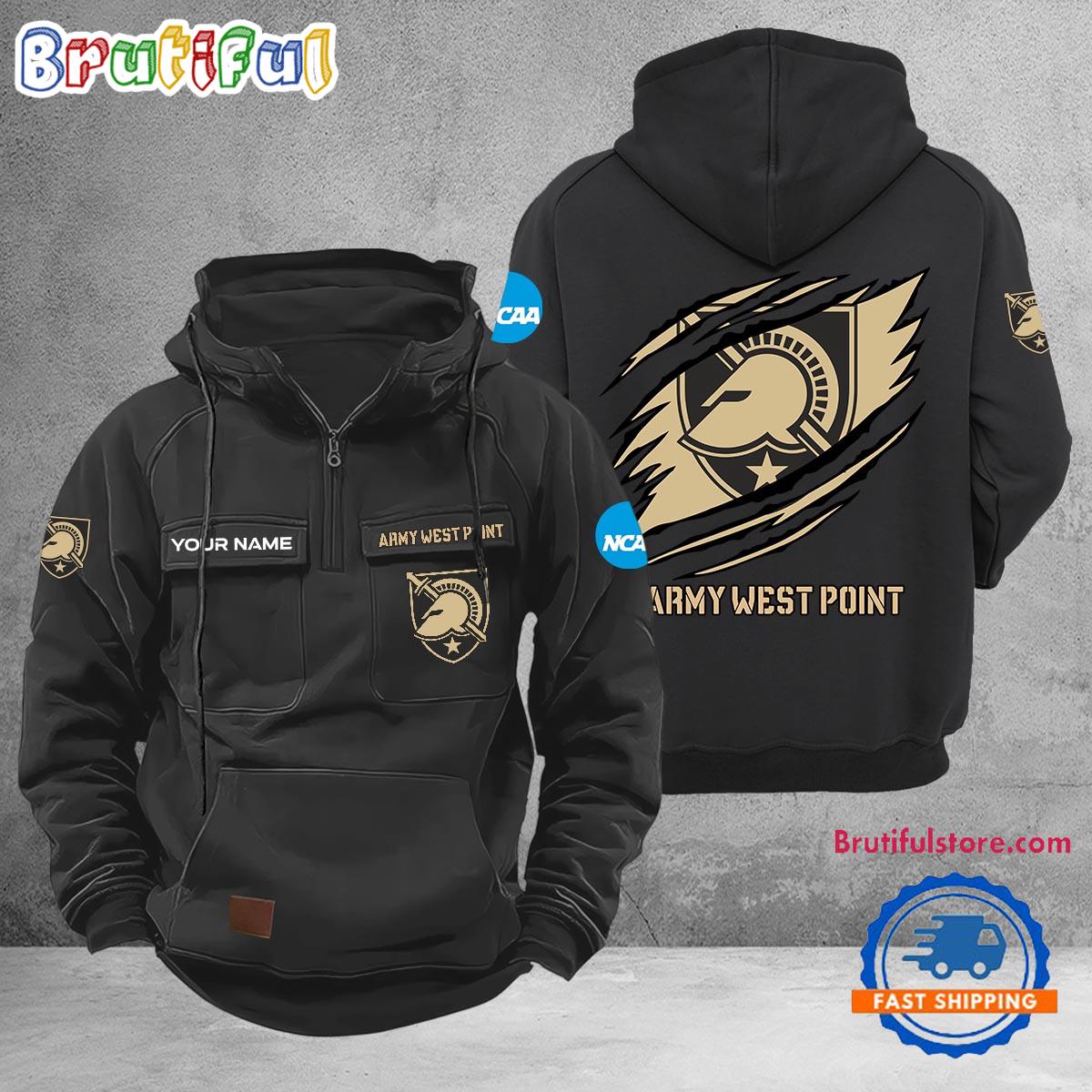 NCAA Army Black Knights Sport Team Design Logo Name Cargo Hoodie