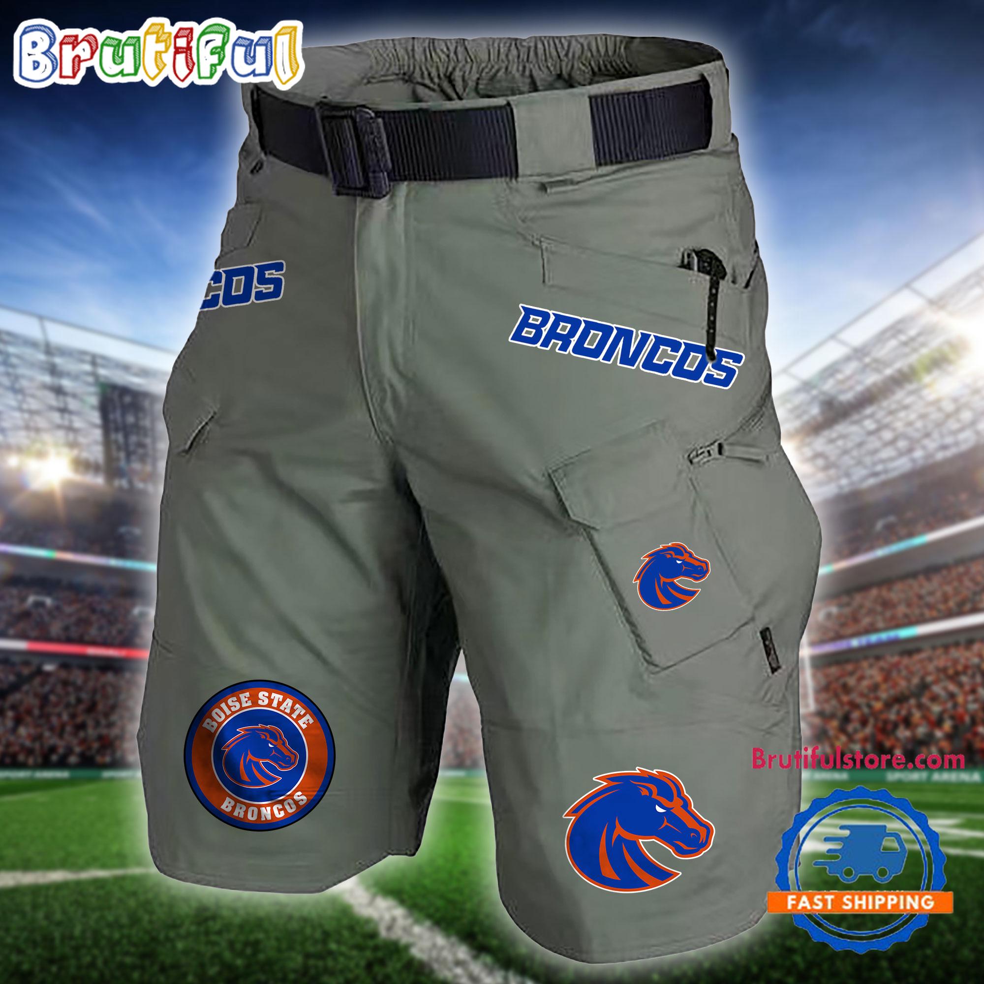 NCAA Boise State Broncos Sport Team Military Tactical Shorts