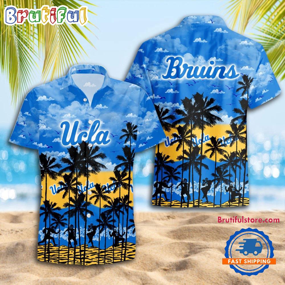 NCAA UCLA Bruins Palm Tree Hawaiian Shirt